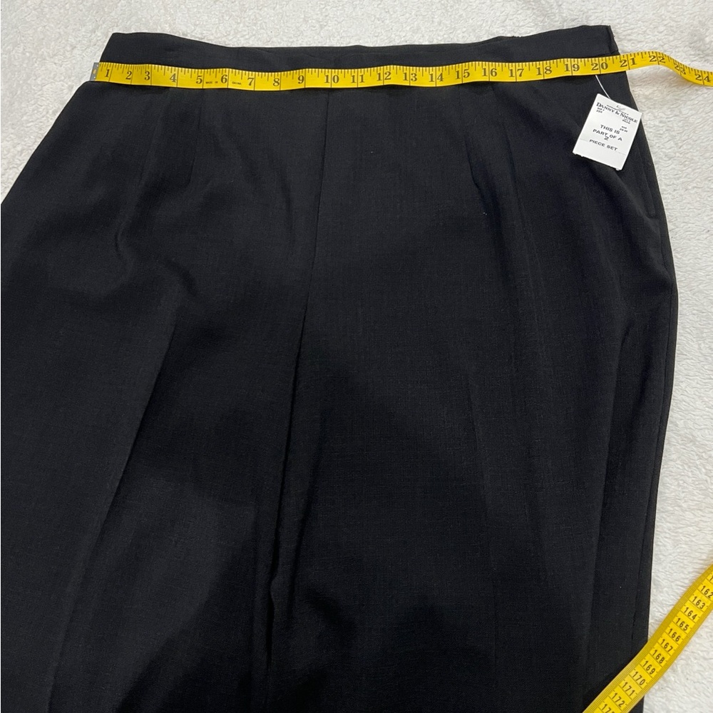 Danny & Nicole 2 Piece Black Pantsuit Size 20W - Picture 8 of 10